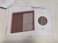 Stalen schuifdeur afgemastikeerd - afbeelding 7 van  8