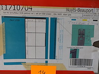Stalen schuifdeur met glas - afbeelding 3 van  3