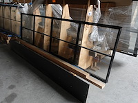 Stalen schuifdeur met glas - afbeelding 2 van  2