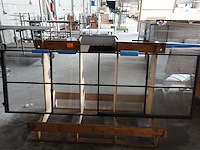Stalen schuifdeur met glas - afbeelding 1 van  6