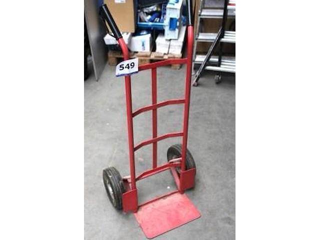 Stalen steekwagentje - afbeelding 1 van  1