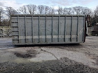 Stalen veetransportcontainer - haaksysteem - afbeelding 1 van  5