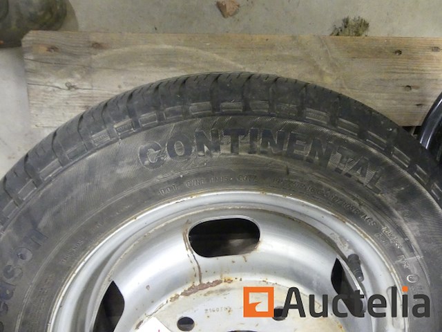 Stalen velgen voor auto peugeot 206 + 1 wiel voor renault master bestelwagen - afbeelding 5 van  8