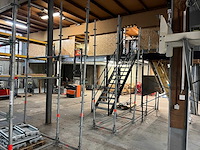 Stalen verdiepingsvloer 15x5m