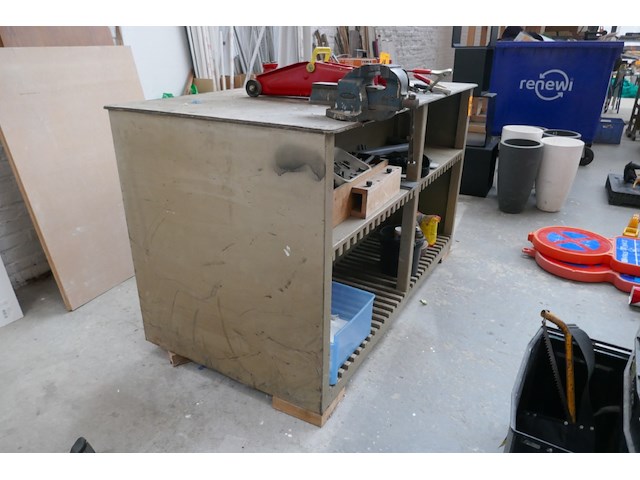 Stalen werkbank - afbeelding 2 van  3