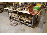 Stalen werktafel met bodemschap - afbeelding 3 van  3