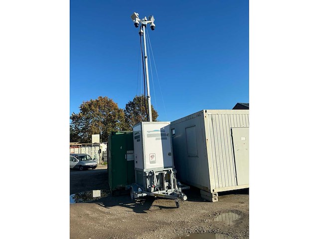 Stalico aanhangwagen met 2 licht- en cameramasten - afbeelding 1 van  10