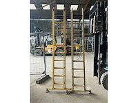 Staltor 2x10 glasvezel schuifladder (2x) - afbeelding 1 van  5