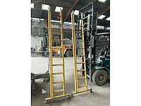 Staltor 2x10 polyester schuifladder (2x) - afbeelding 1 van  5