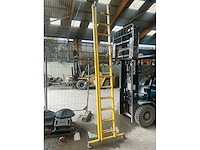 Staltor 2x12 polyester schuifladder - afbeelding 1 van  3