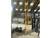 Staltor 2x17 polyester schuifladder - afbeelding 1 van  4