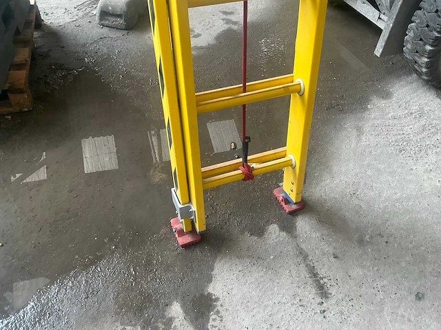 Staltor 2x17 polyester schuifladder - afbeelding 2 van  4
