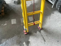 Staltor 2x17 polyester schuifladder - afbeelding 2 van  4