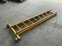 Staltor 2x8 polyester schuifladder - afbeelding 1 van  4