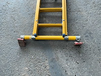 Staltor 2x8 polyester schuifladder - afbeelding 2 van  4