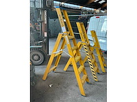 Staltor diverse polyester trapladders (3x) - afbeelding 2 van  6