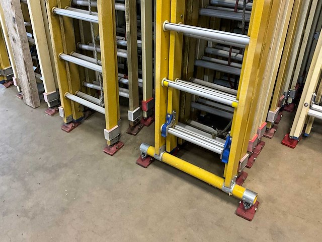Staltor glasvezel schuifladder 2x12 - afbeelding 2 van  5