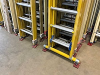 Staltor glasvezel schuifladder 2x16 - afbeelding 2 van  5