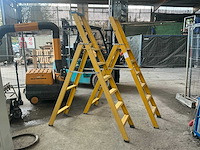 Staltor polyester trapladder (2x) - afbeelding 1 van  5