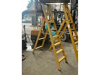 Staltor polyester trapladder (2x) - afbeelding 2 van  5