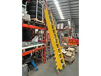 Staltor str2024 07 028 3-delige glasvezel opsteekladder - afbeelding 3 van  6