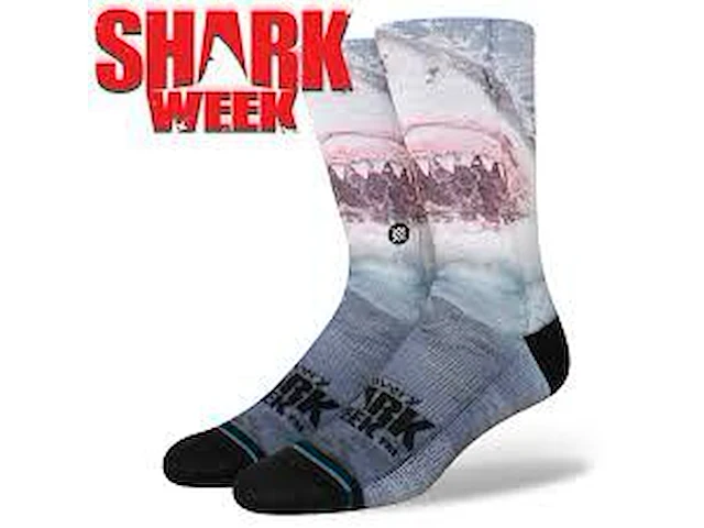 Stance - pearly whites - discovery shark week - afbeelding 4 van  4
