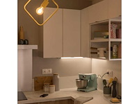 Standaard gelamineerd werkblad wit marmer, 126 x 104 cm breed, dikte 38 mm - afbeelding 6 van  10
