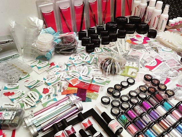 Standaard nagelsalon met uv/led-apparaat • 395 items • folies - afbeelding 15 van  19