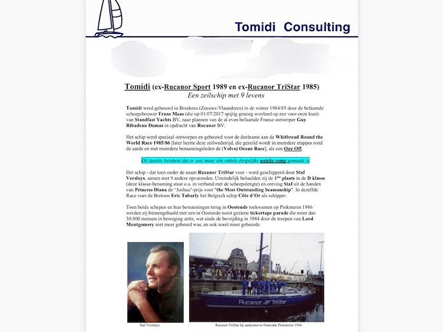 Standfast 57 zeiljacht (vlaams varend erfgoed) - afbeelding 5 van  16