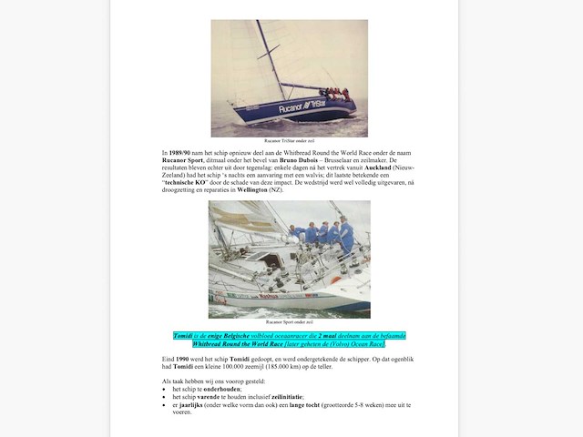 Standfast 57 zeiljacht (vlaams varend erfgoed) - afbeelding 6 van  16