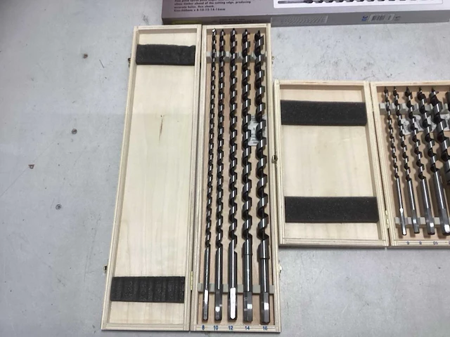 Stanford 5-delingen slangenboor set 230mm en 460mm bits, boren en beitels - afbeelding 3 van  5