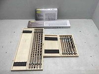 Stanford 5-delingen slangenboor set 230mm en 460mm bits, boren en beitels