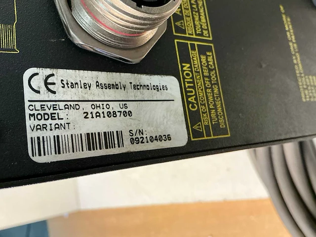 Stanley 21a108700/e44la19-70 elektronisch momentsleutel-systeem met schroef-/moersleutel - afbeelding 7 van  9