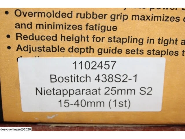 Stanley bostitch nietapparaat - afbeelding 3 van  4