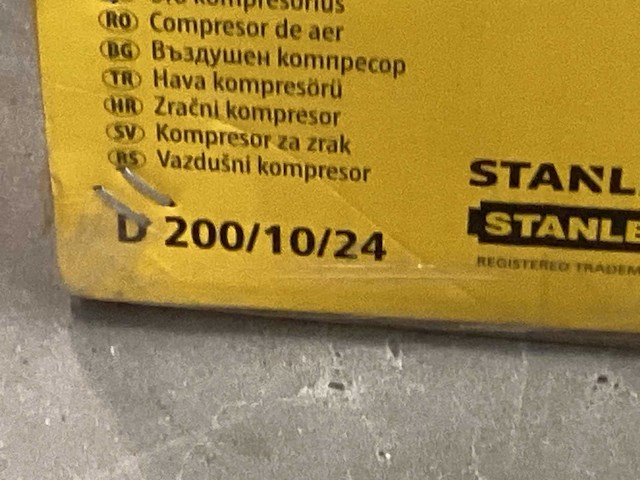 Stanley d200/10/24 luchtcompressor 1,5 pk, 10 bar - afbeelding 7 van  7
