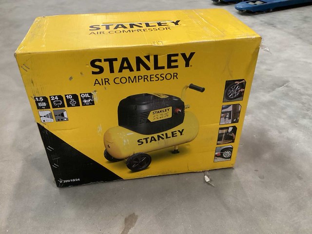 Stanley d200/10/24 luchtcompressor 1,5 pk, 10 bar - afbeelding 1 van  7