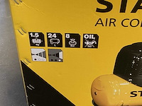 Stanley d200/8/24 luchtcompressor 1,5 pk, 8 bar - afbeelding 3 van  5