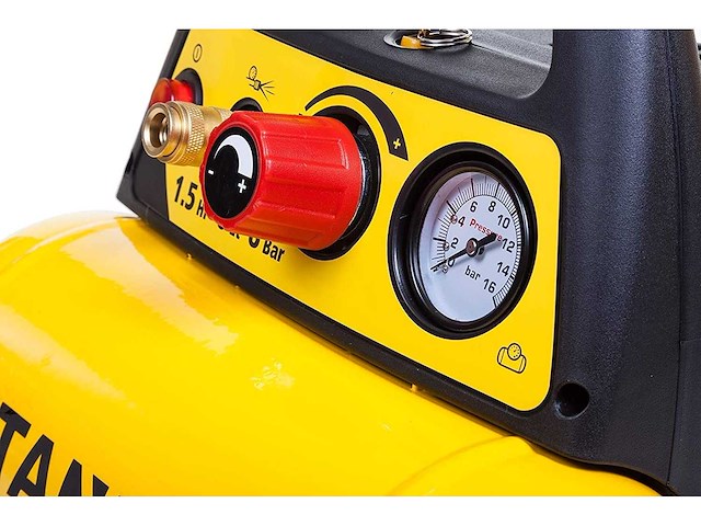 Stanley dn200/8/6 compressor drukregelaar collage en accessoires, geel - afbeelding 10 van  11