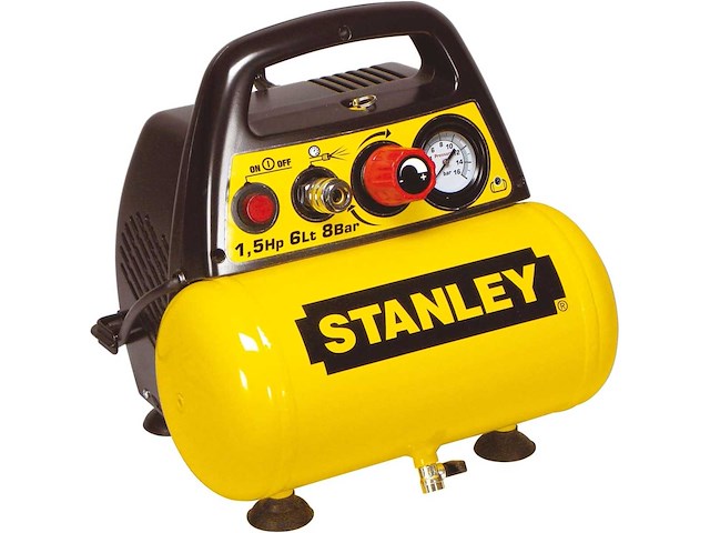 Stanley dn200/8/6 compressor drukregelaar collage en accessoires, geel - afbeelding 11 van  11