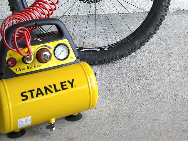 Stanley dn200/8/6 compressor drukregelaar collage en accessoires, geel - afbeelding 1 van  11