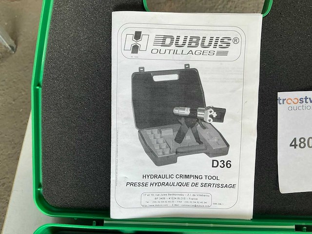 Stanley dubuis d36 kabelschoentang - afbeelding 4 van  5