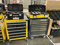 Stanley en berner gereedschapswagen (2x) - afbeelding 1 van  9