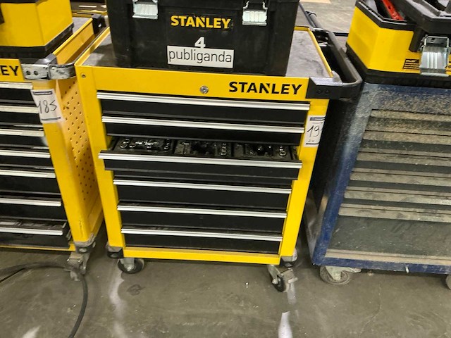 Stanley en berner gereedschapswagen (2x) - afbeelding 2 van  9
