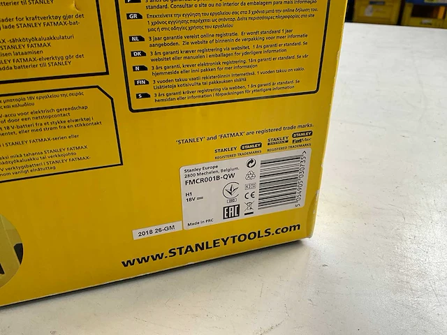 Stanley fatmax bouwradio 18v lithium - afbeelding 6 van  6