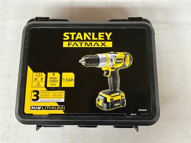 Stanley fatmax fmc520lb-qw klopboor/schroefmachine 14,4v - afbeelding 1 van  6