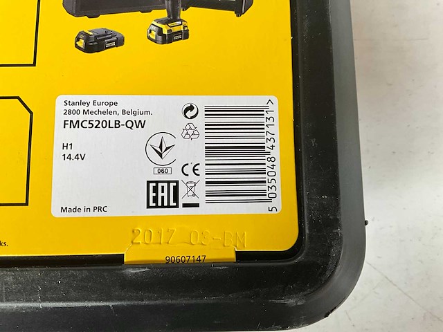 Stanley fatmax fmc520lb-qw klopboor/schroefmachine 14,4v - afbeelding 6 van  6