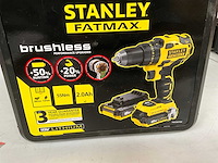 Stanley fatmax fmc607d2-qw accu schroefboormachine - afbeelding 6 van  6
