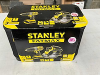 Stanley fatmax fmck462d25-qw kit klopboormachine en cirkelzaag 18v - afbeelding 8 van  10