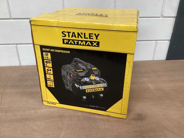 Stanley fatmax fmxcm0003e compressor 1 pk, 8 bar - afbeelding 1 van  5