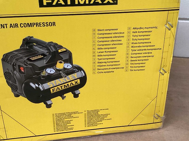 Stanley fatmax fmxcm0003e compressor 1 pk, 8 bar - afbeelding 3 van  5